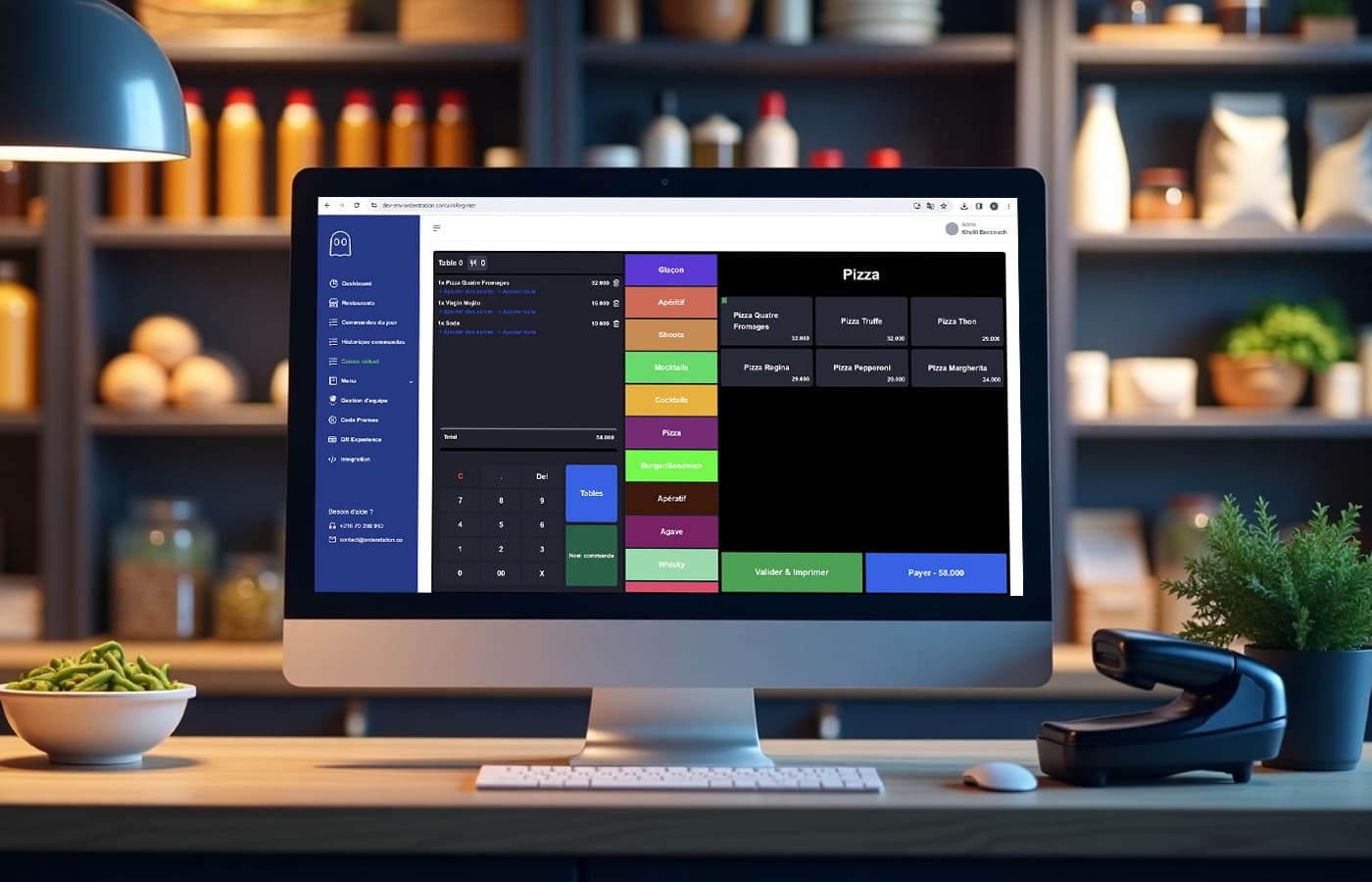 POS caisse virtuelle