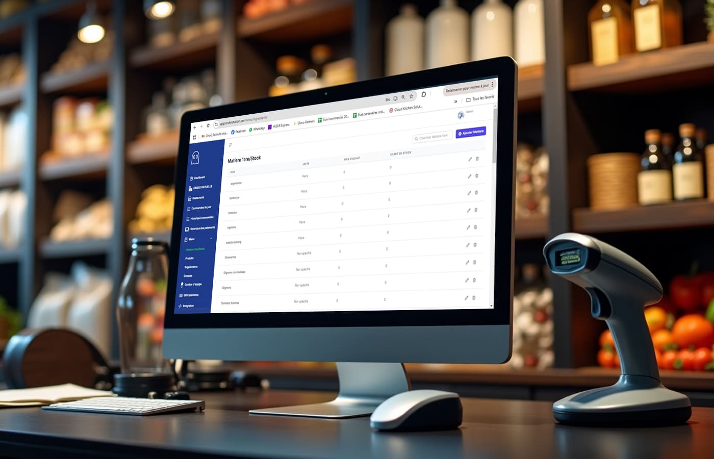 Gestion de stock et inventaire